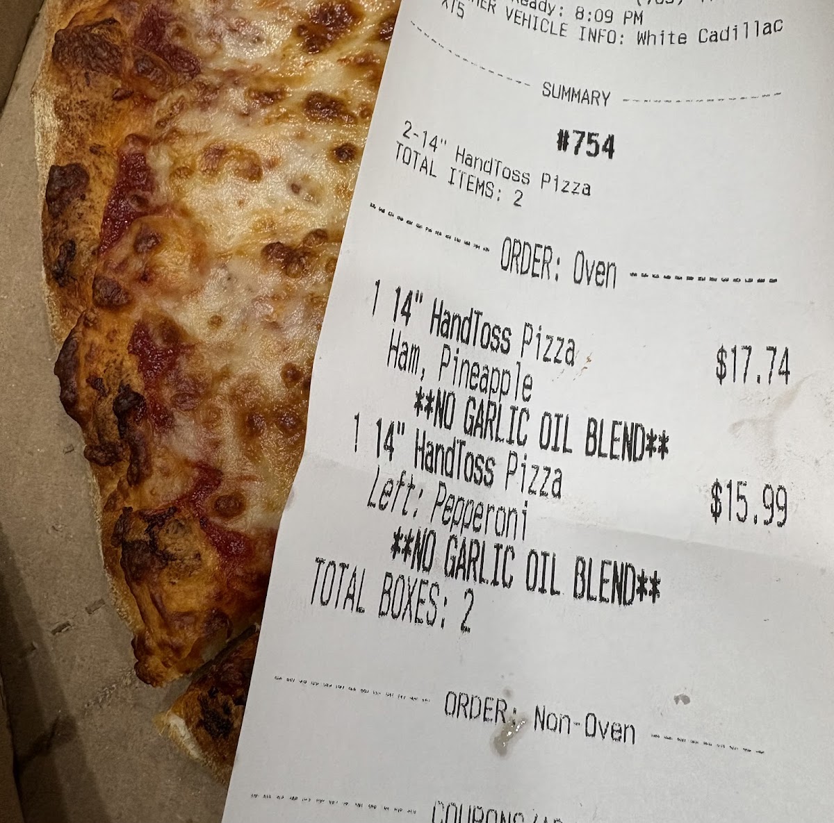 Domino's Pizza Photo Menu 3