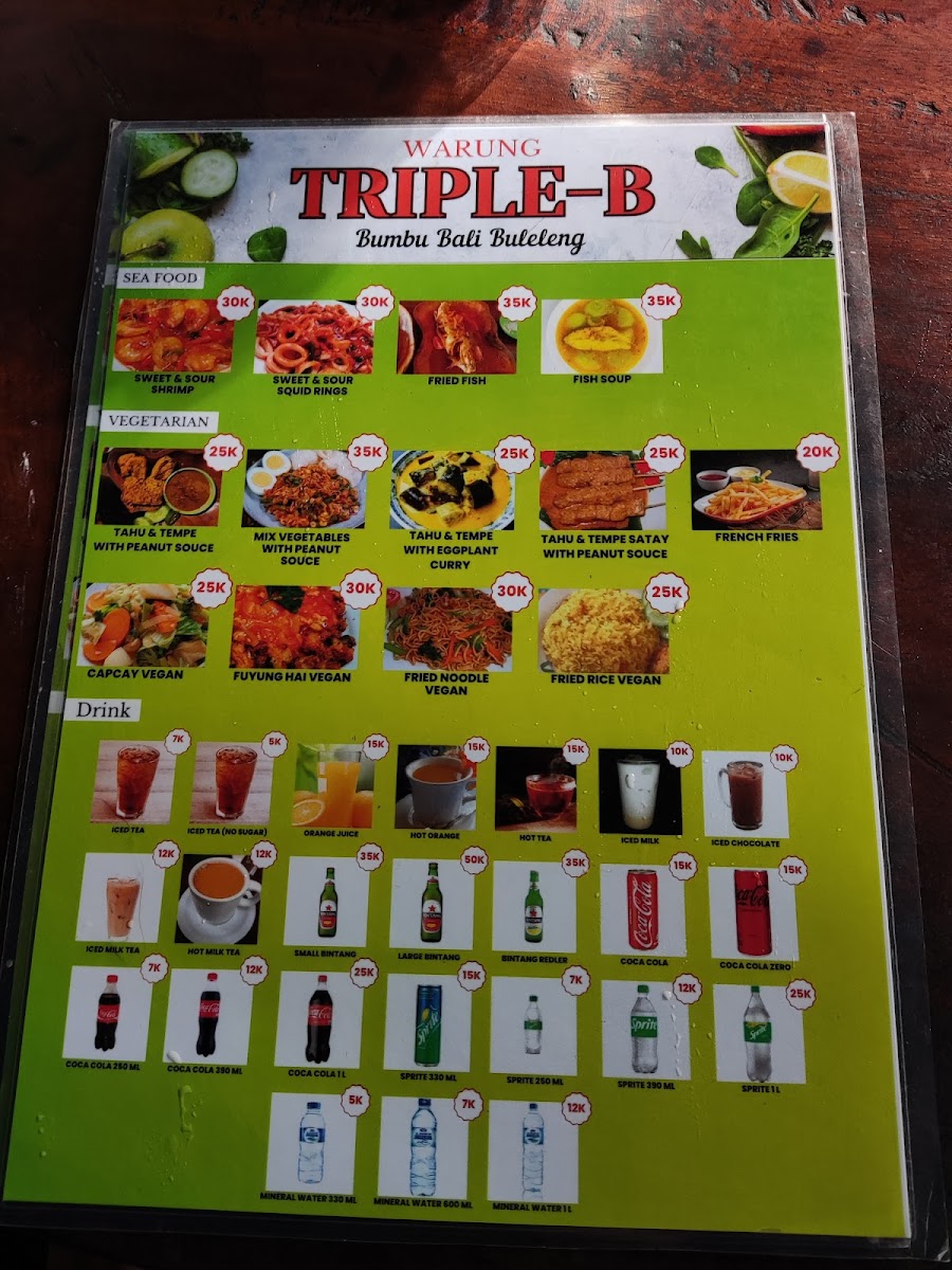 Warung Triple-B Photo Menu 10