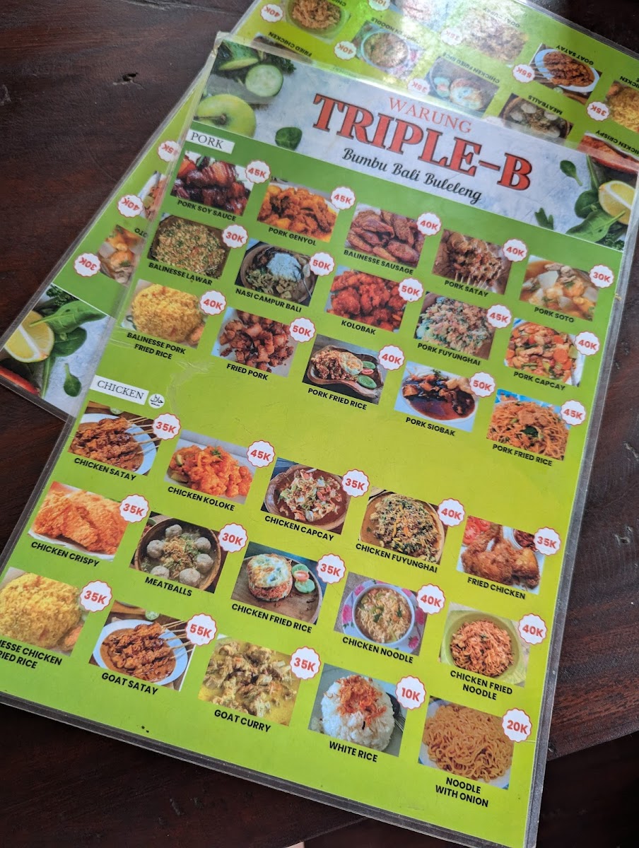 Warung Triple-B Photo Menu 5