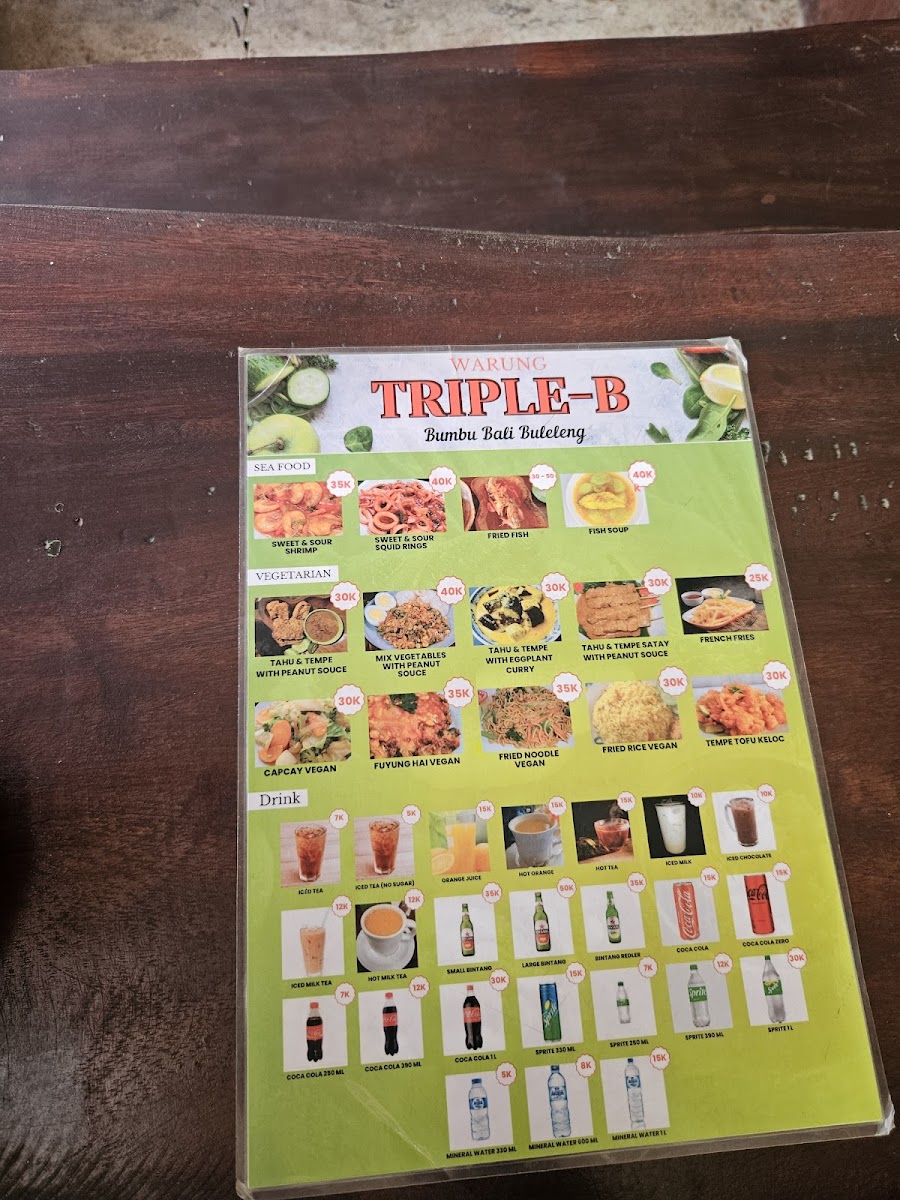 Warung Triple-B Photo Menu 6