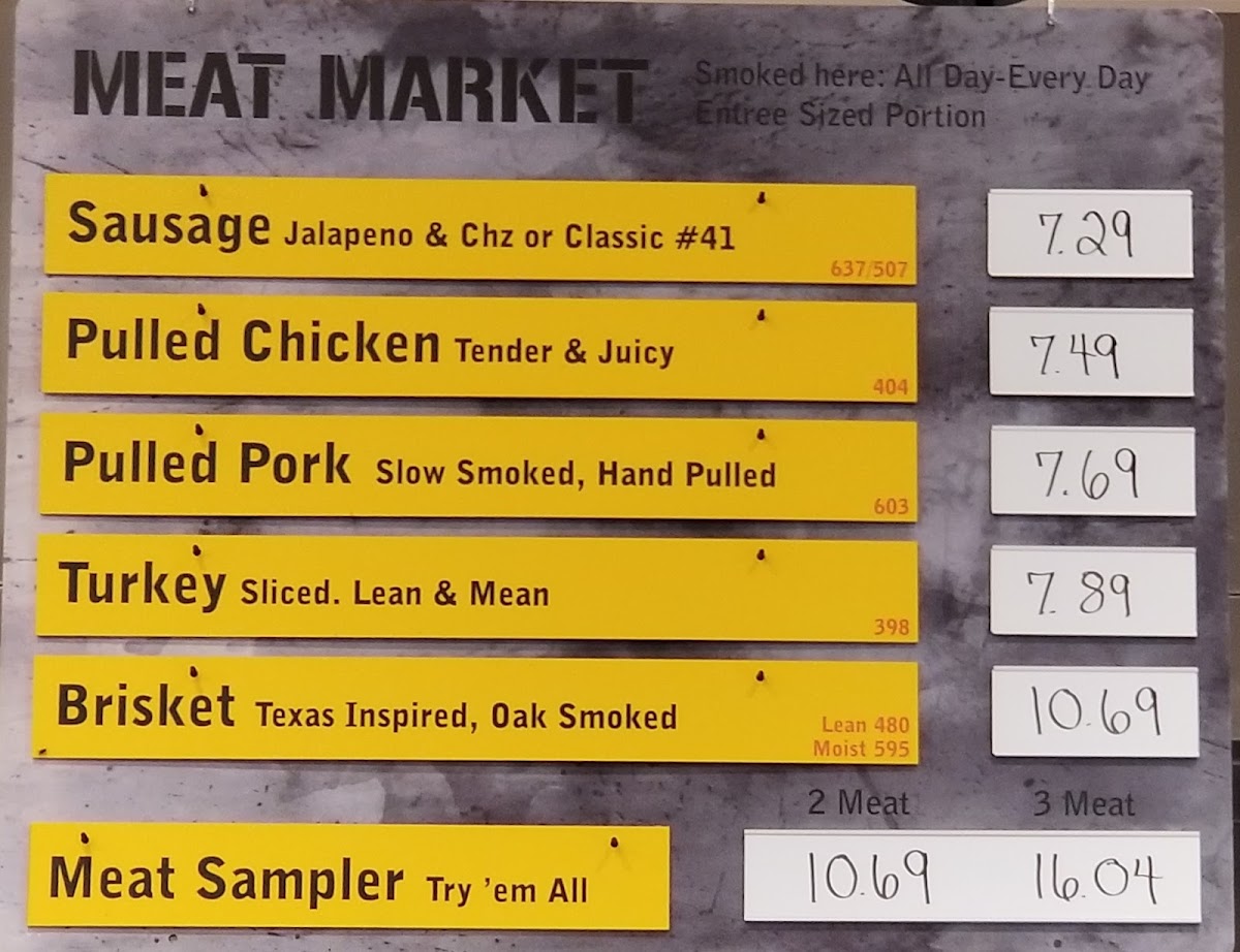 MISSION BBQ Photo Menu 1