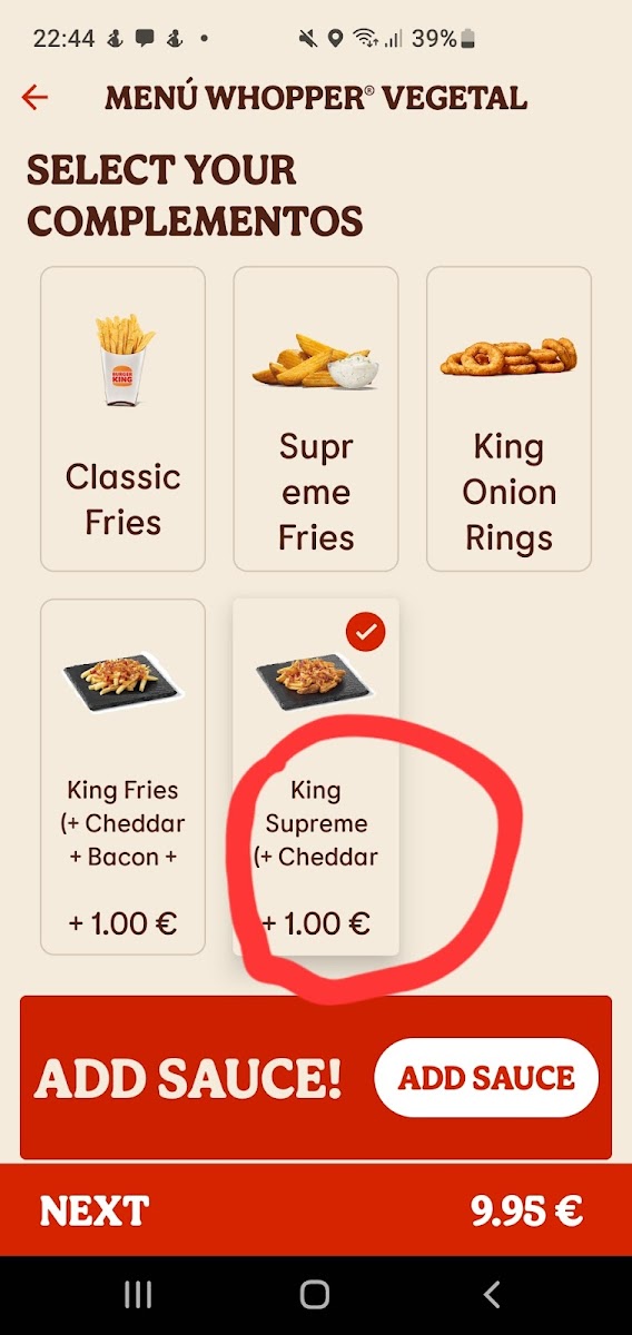 Burger King Photo Menu 2