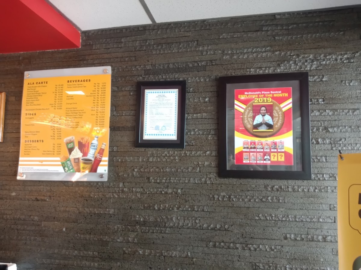 McDonald's Photo Menu 5