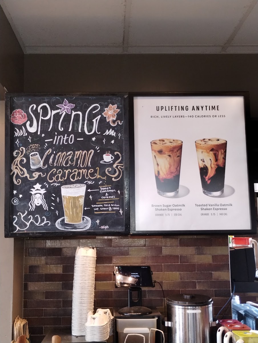 Starbucks Photo Menu 1
