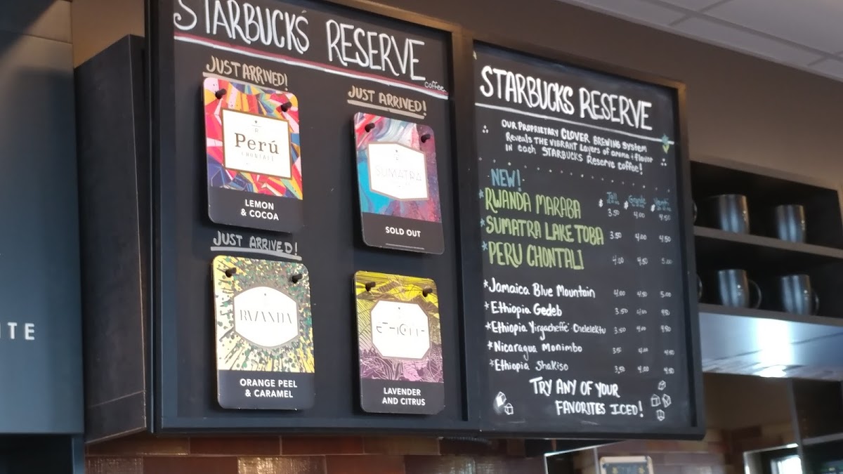 Starbucks Photo Menu 3
