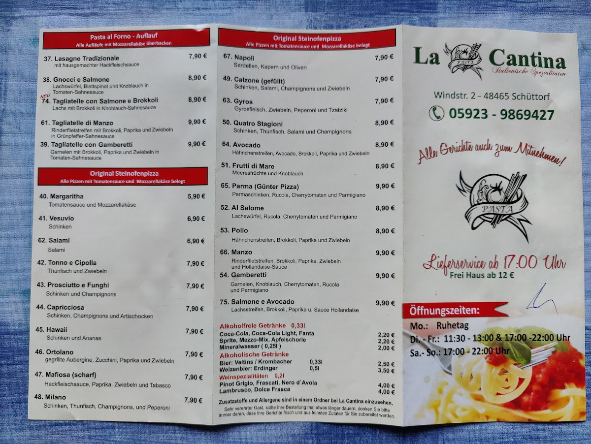 La Cantina Photo Menu 3