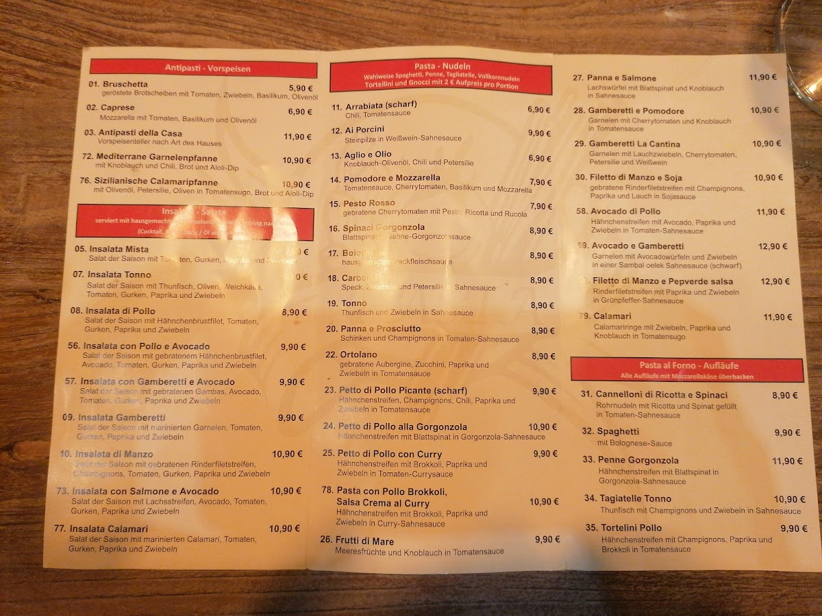 La Cantina Photo Menu 6