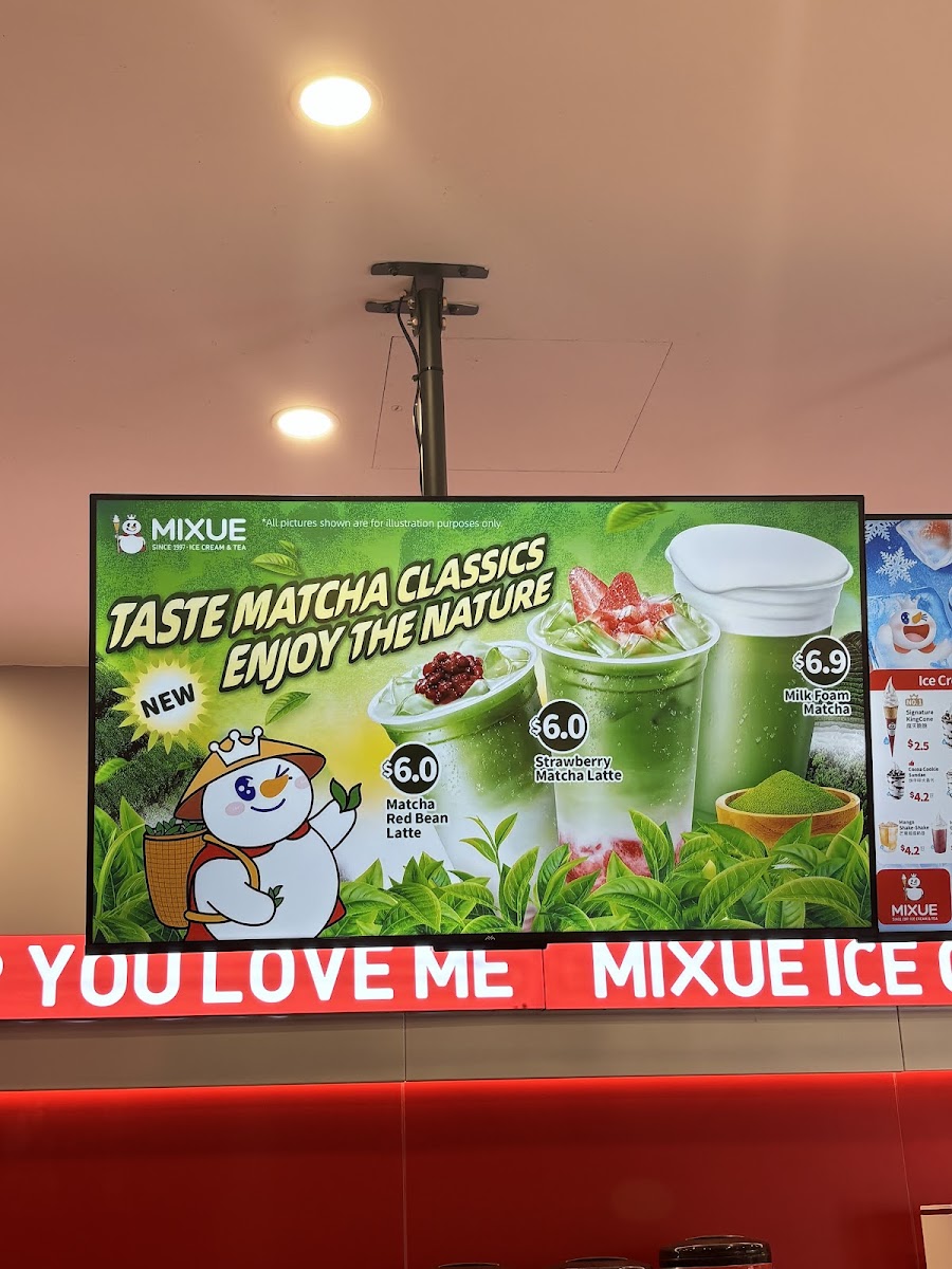 Mixue Ice Cream & Tea 蜜雪冰城 Photo Menu 3