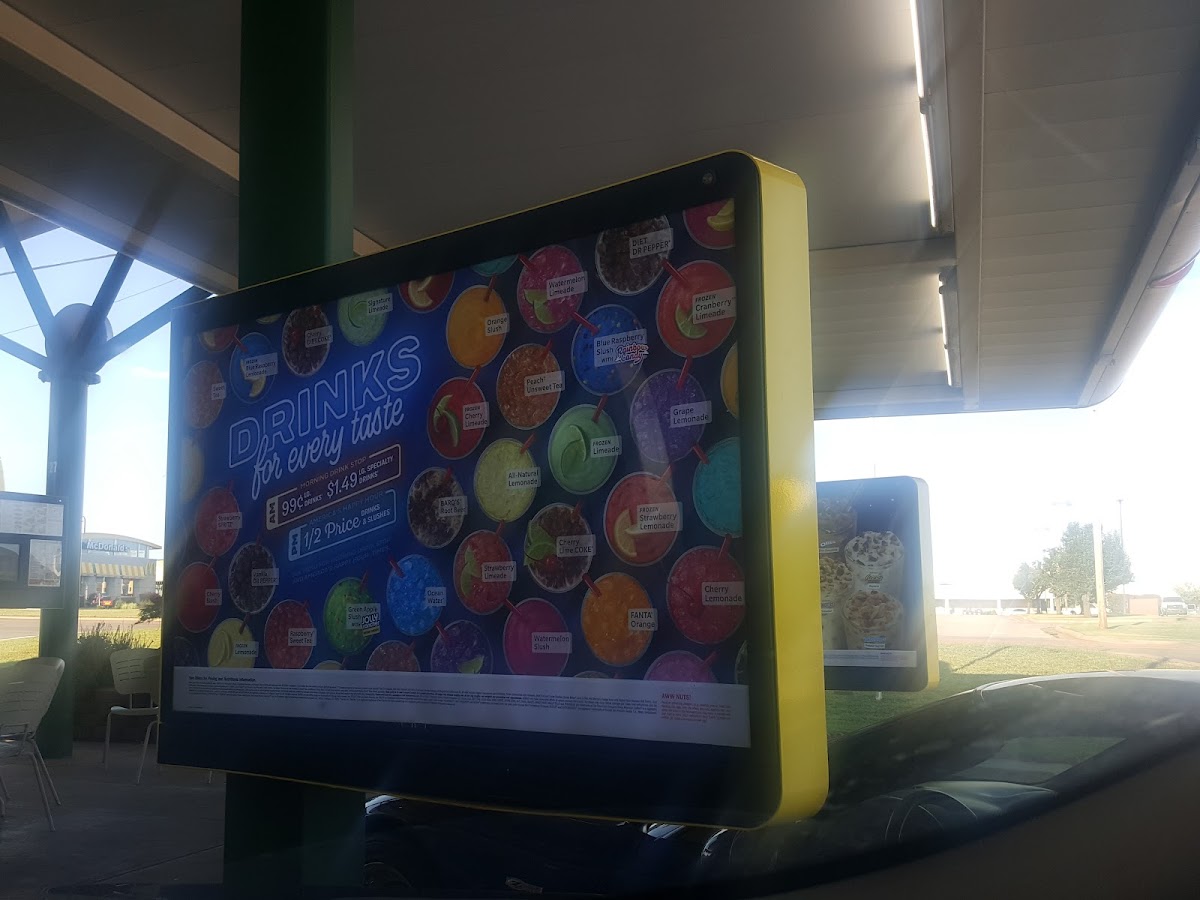Sonic Drive-In Photo Menu 9