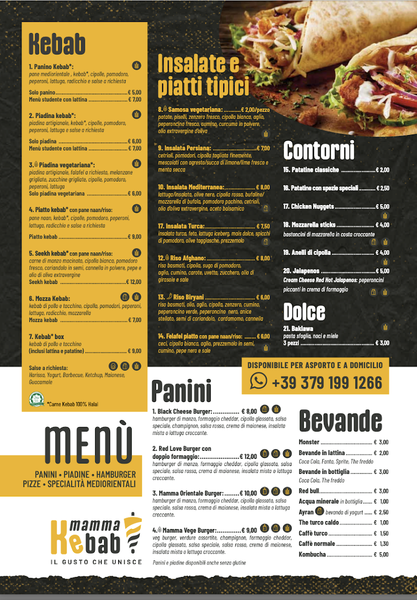 Mamma Kebab! Photo Menu 1