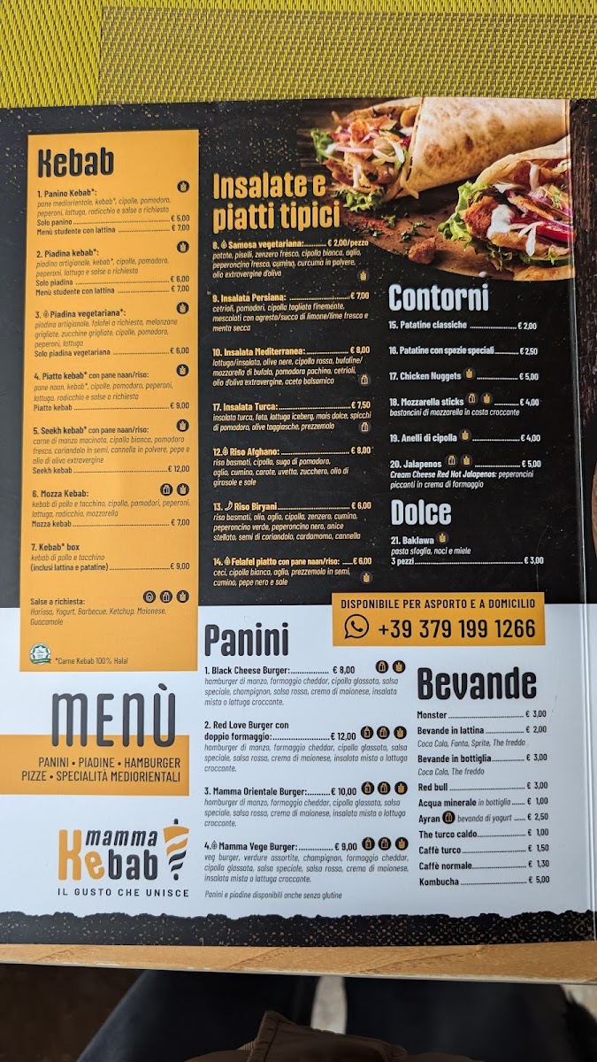 Mamma Kebab! Photo Menu 3