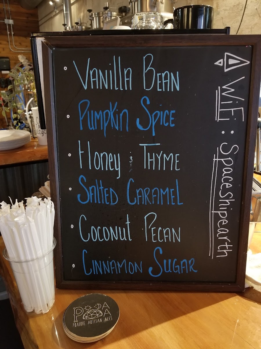 Spaceship Earth Coffee Photo Menu 3