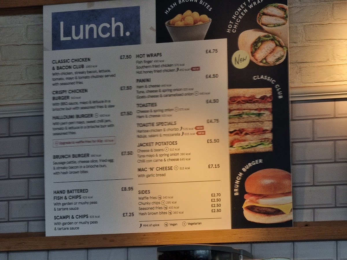 Tesco Cafe Photo Menu 2