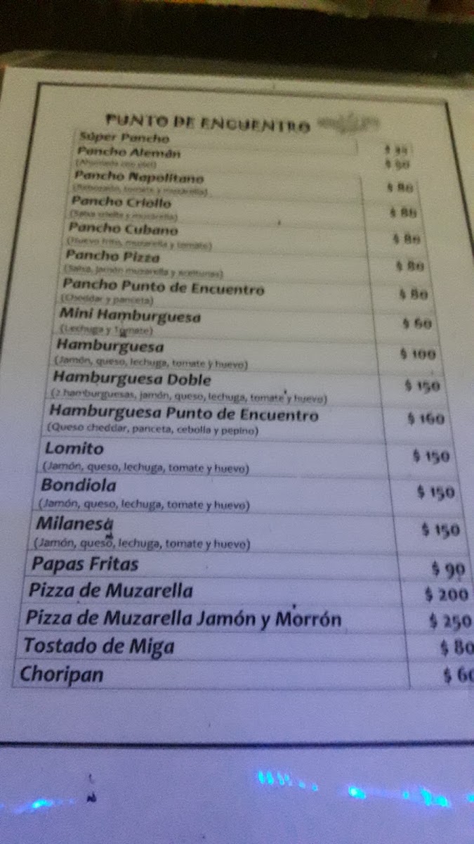 Punto De Encuentro Photo Menu 2
