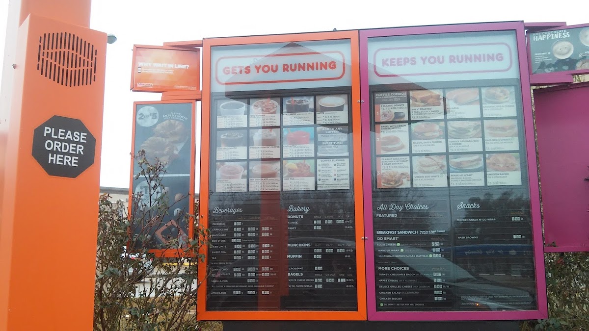 Dunkin' Photo Menu 3