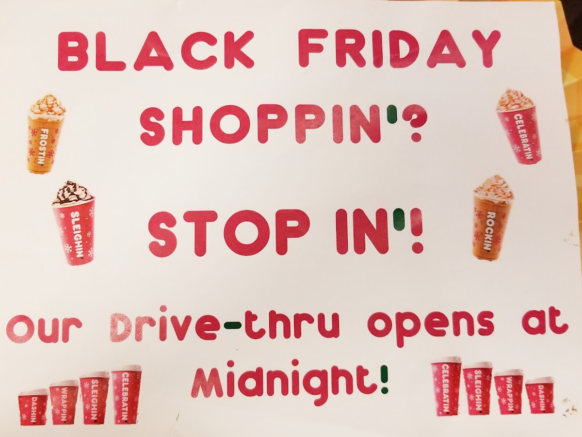 Dunkin' Photo Menu 4