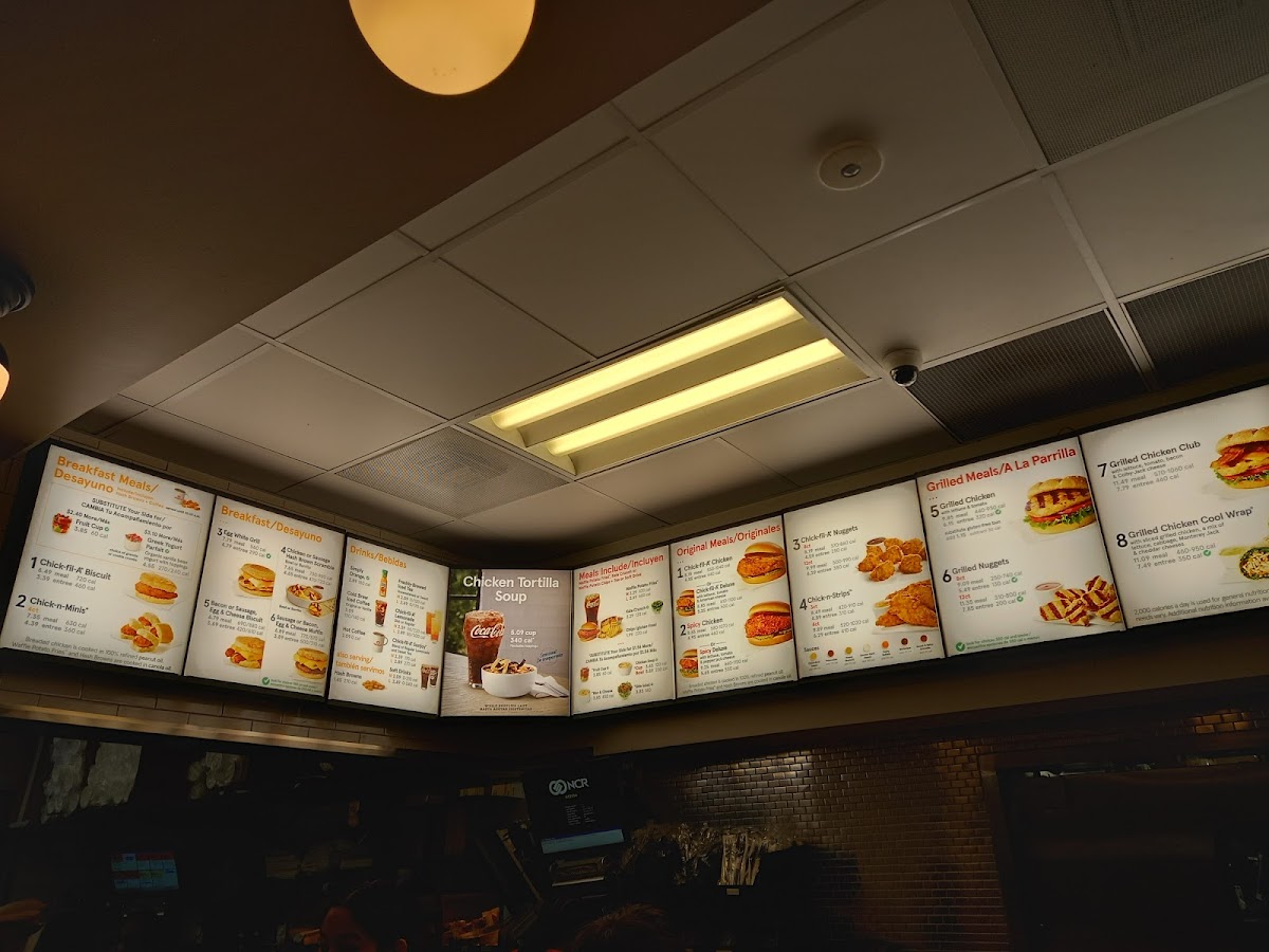 Chick-fil-A Photo Menu 2