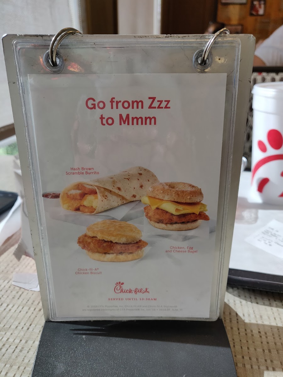 Chick-fil-A Photo Menu 3