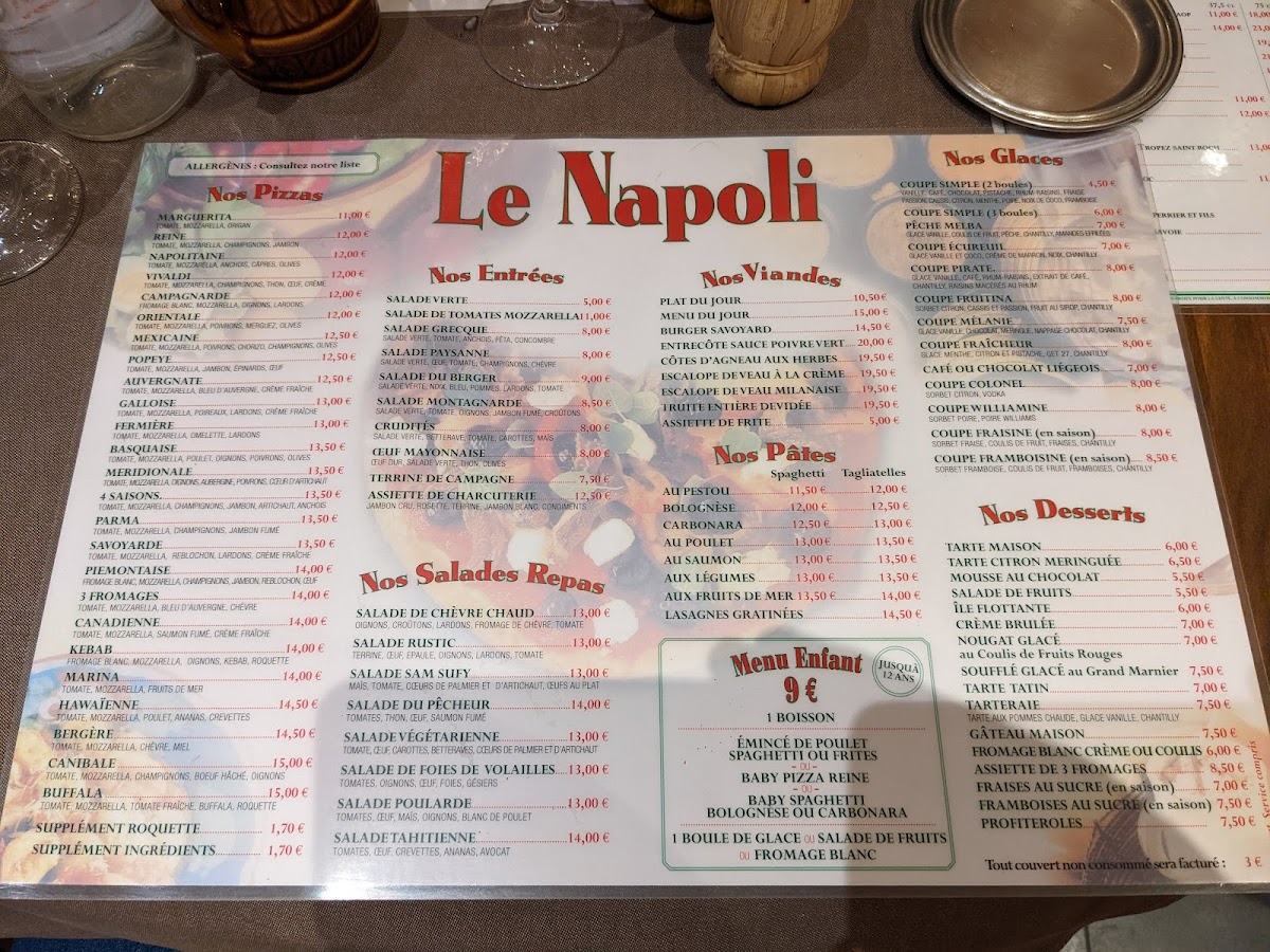 Le Napoli Photo Menu 4