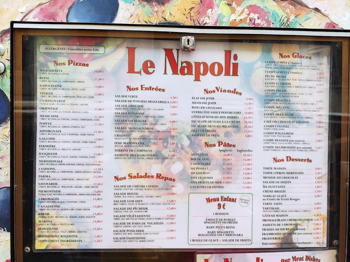 Le Napoli Photo Menu 7