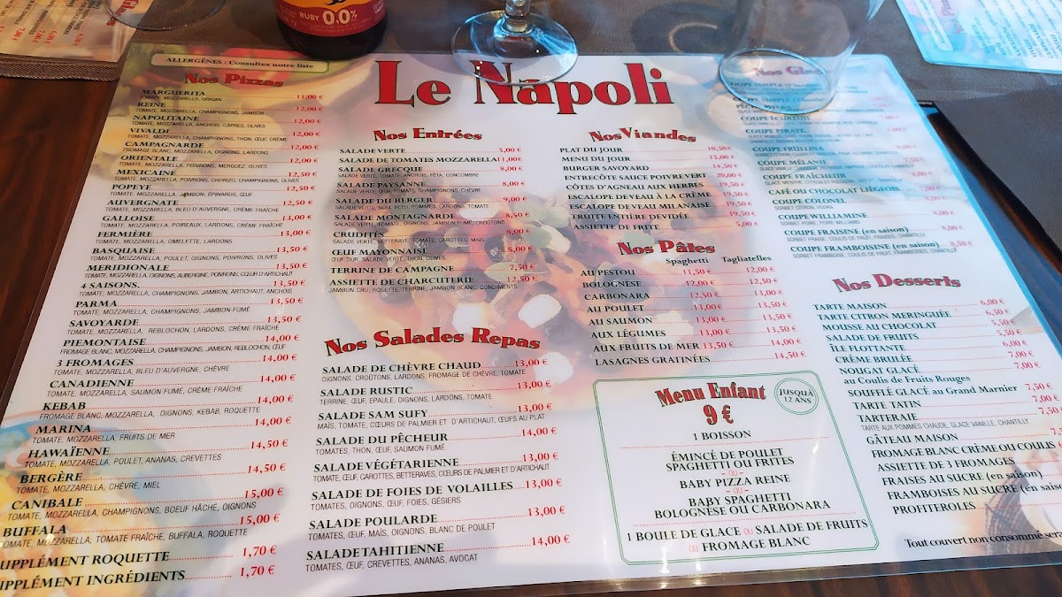 Le Napoli Photo Menu 8