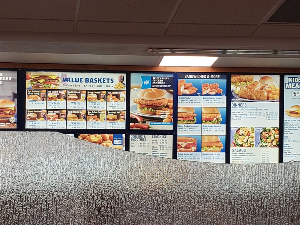 Culver’s Photo Menu 2