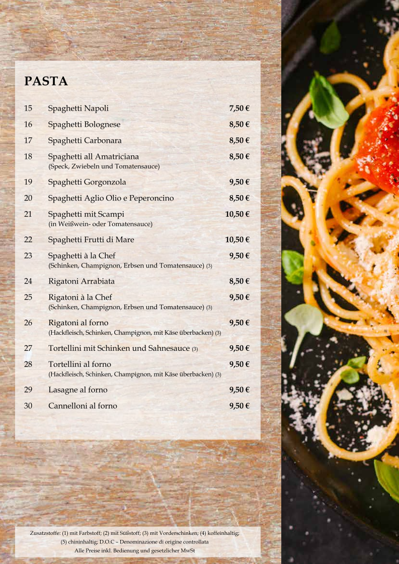 Pizzeria Milano Photo Menu 6