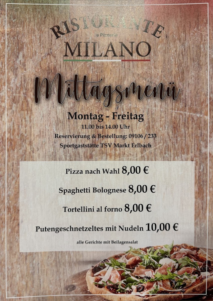 Pizzeria Milano Photo Menu 7