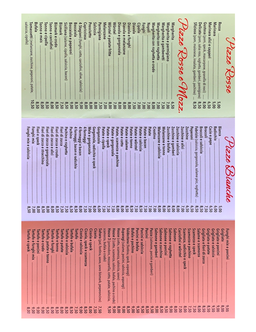 Pizza House Photo Menu 3
