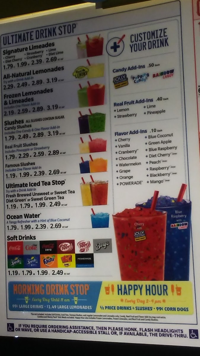 Sonic Drive-In Photo Menu 7