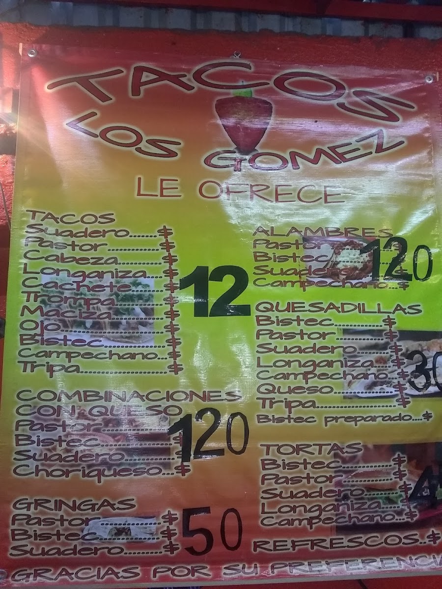 Tacos 'Los Gomez' Photo Menu 1