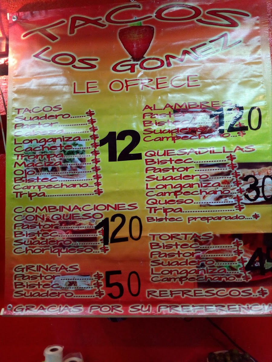 Tacos 'Los Gomez' Photo Menu 4