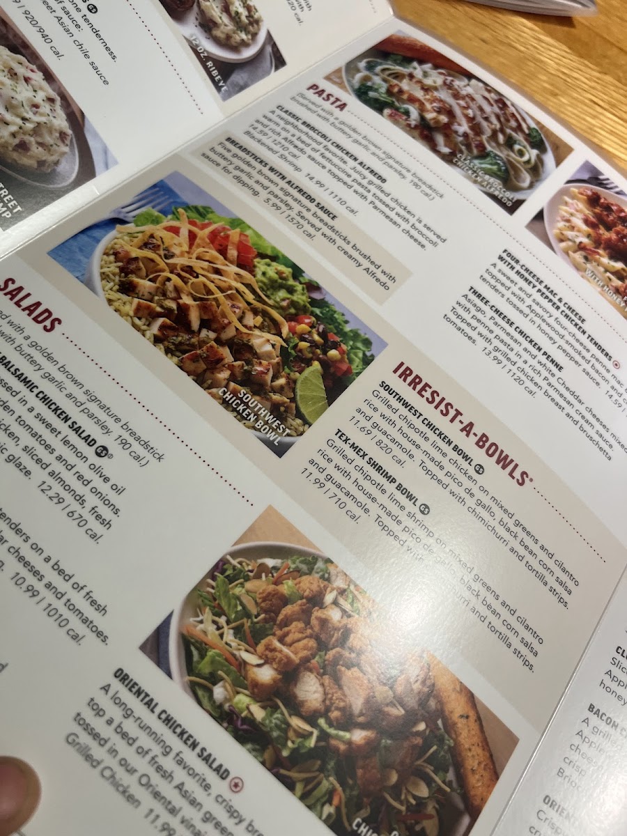 Applebee's Grill + Bar Photo Menu 1