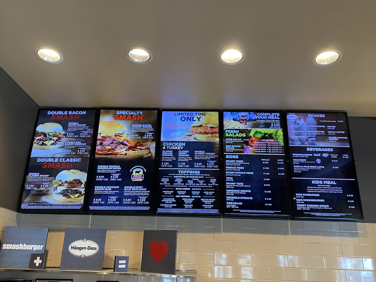 Smashburger Photo Menu 1