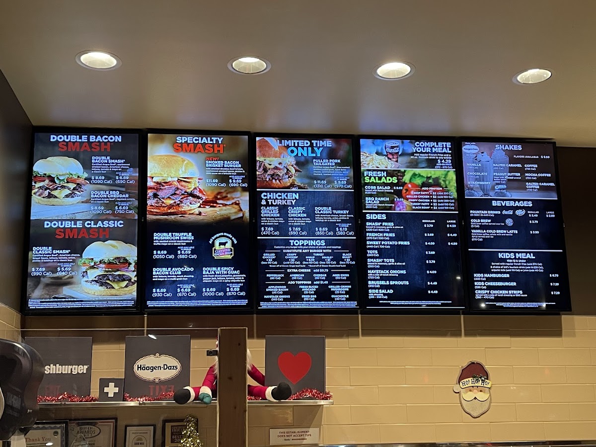 Smashburger Photo Menu 2
