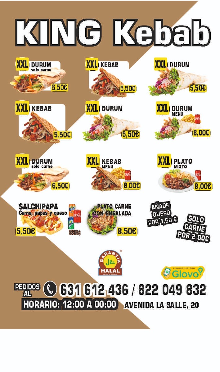 KING Kebab Photo Menu 2