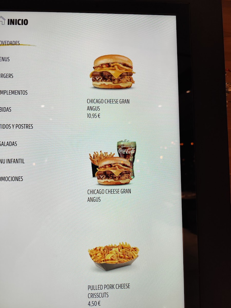 Carl's Jr Photo Menu 2