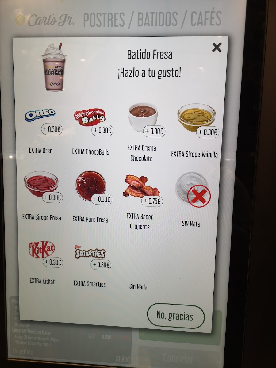 Carl's Jr Photo Menu 8