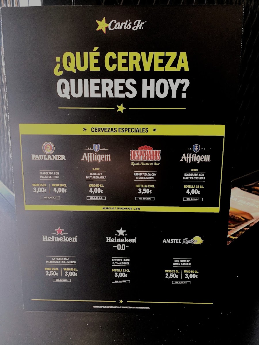 Carl's Jr Photo Menu 9