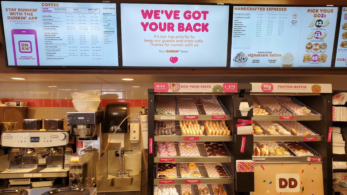 Dunkin' Photo Menu 1