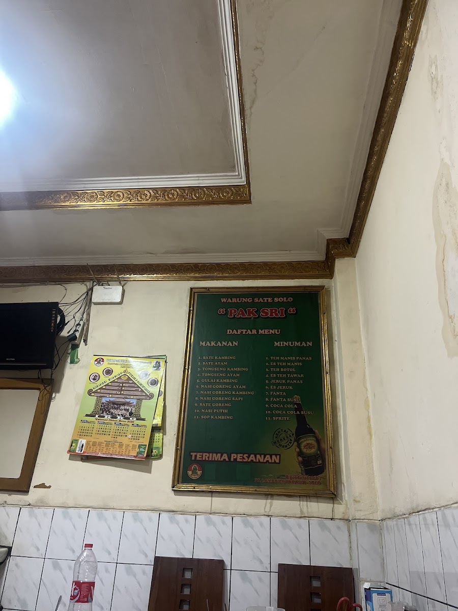 Warung Sate Solo Pak Sri Photo Menu 5