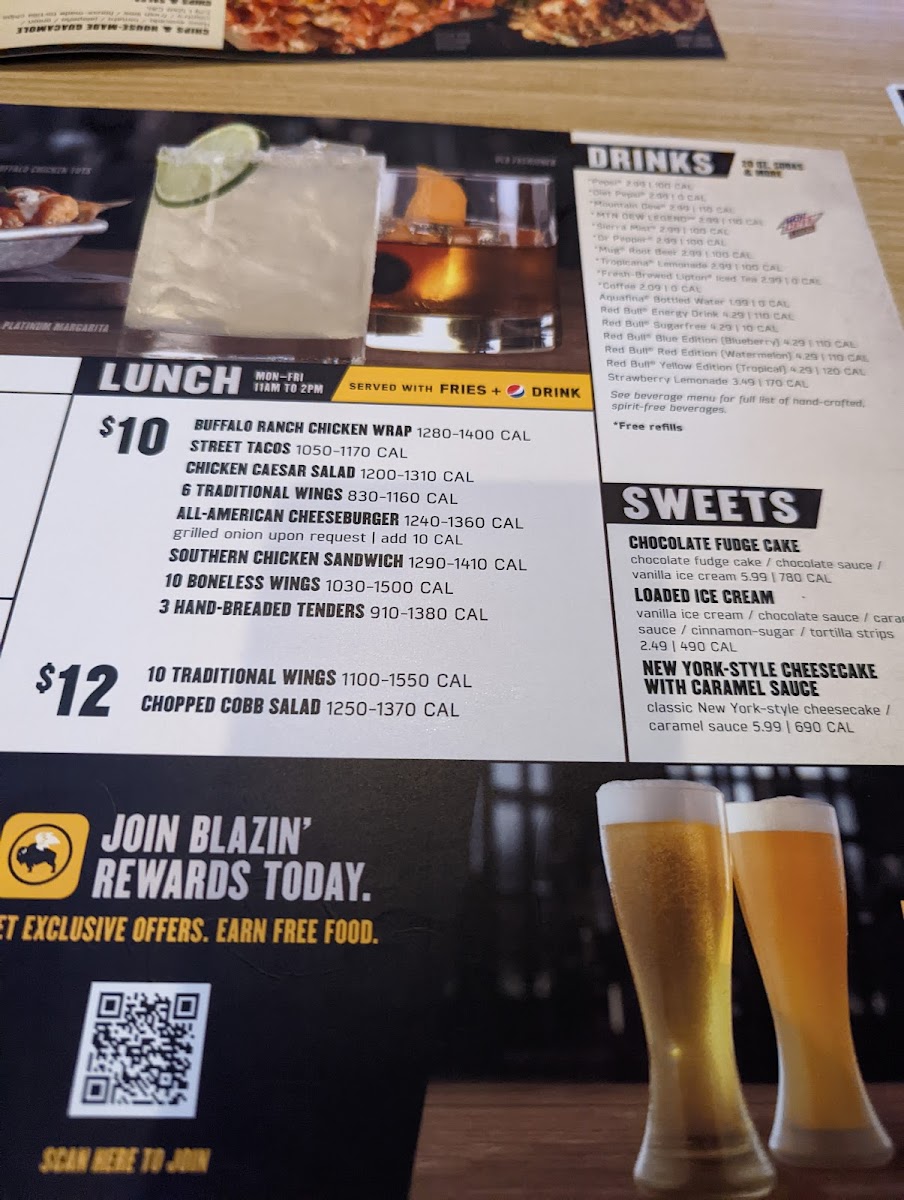 Buffalo Wild Wings Photo Menu 8