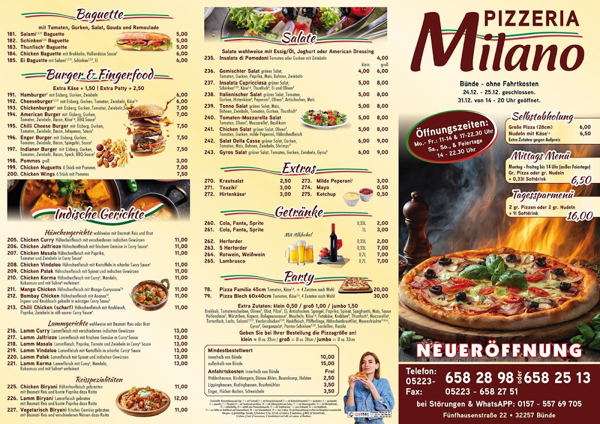 Pizzeria Milano Photo Menu 4