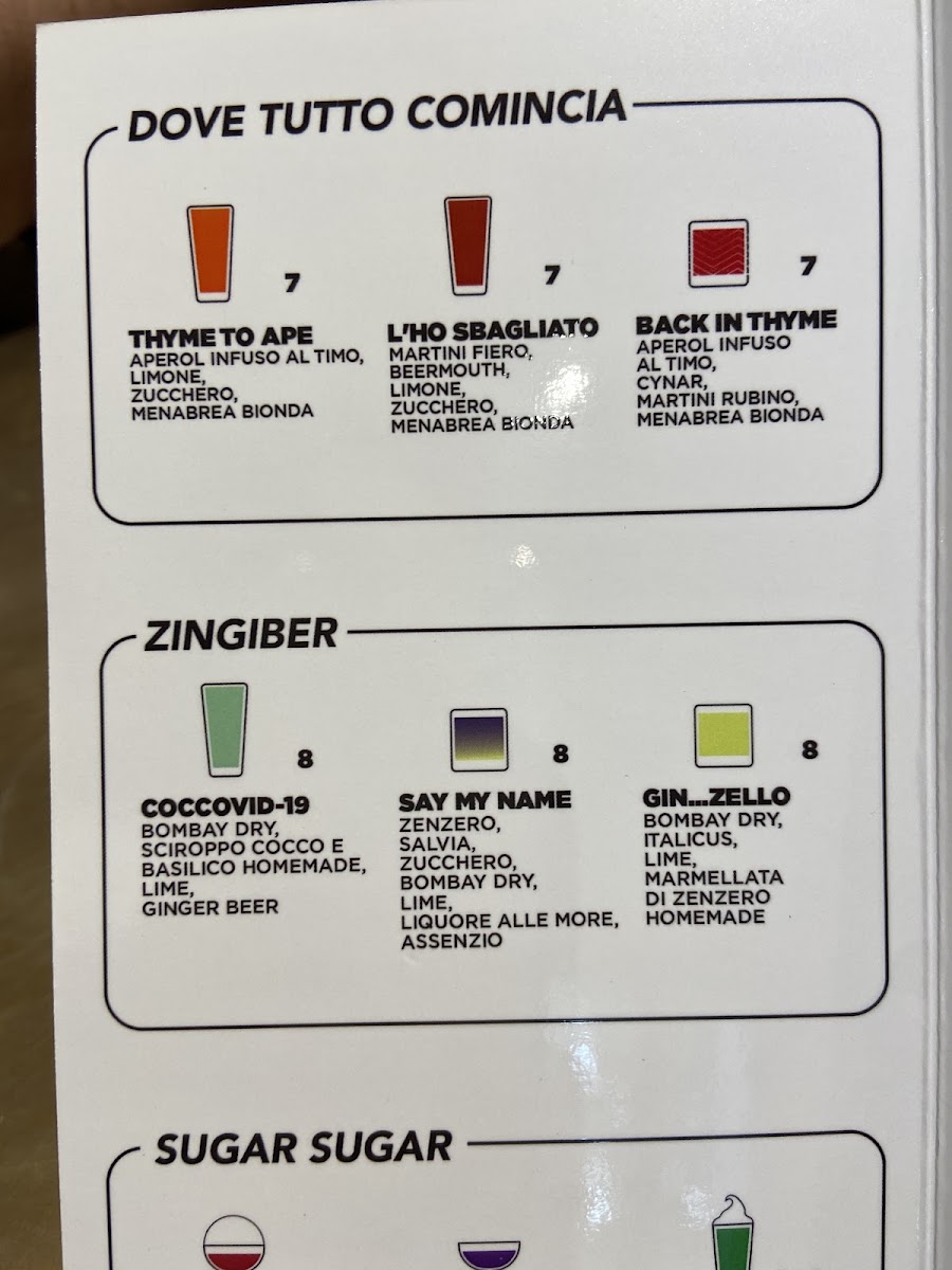 Old Fashion Photo Menu 1