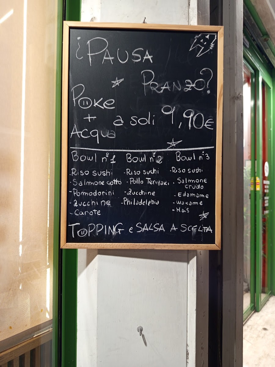 Poke Poke Photo Menu 2