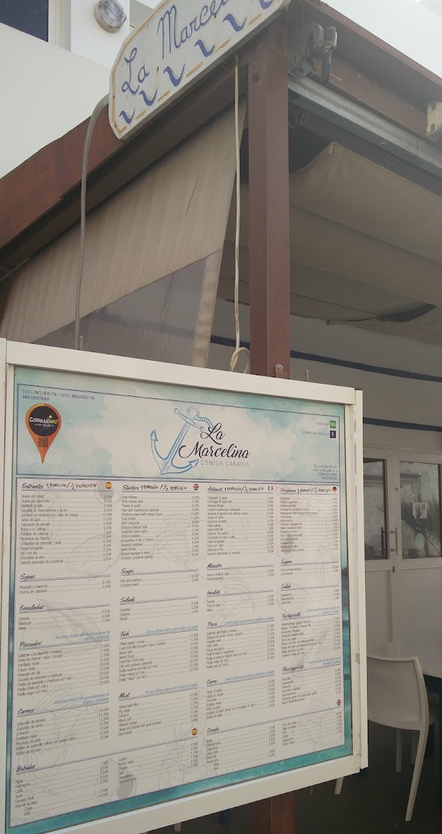 Restaurante La Marcelina Corralejo Photo Menu 4
