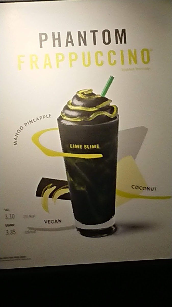 Starbucks Coffee Photo Menu 1