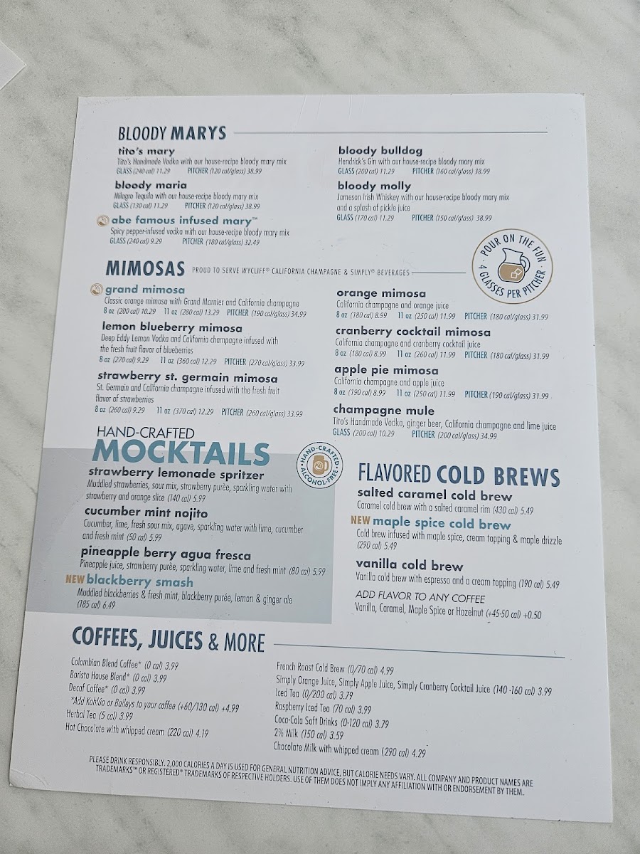 Another Broken Egg Cafe Photo Menu 1