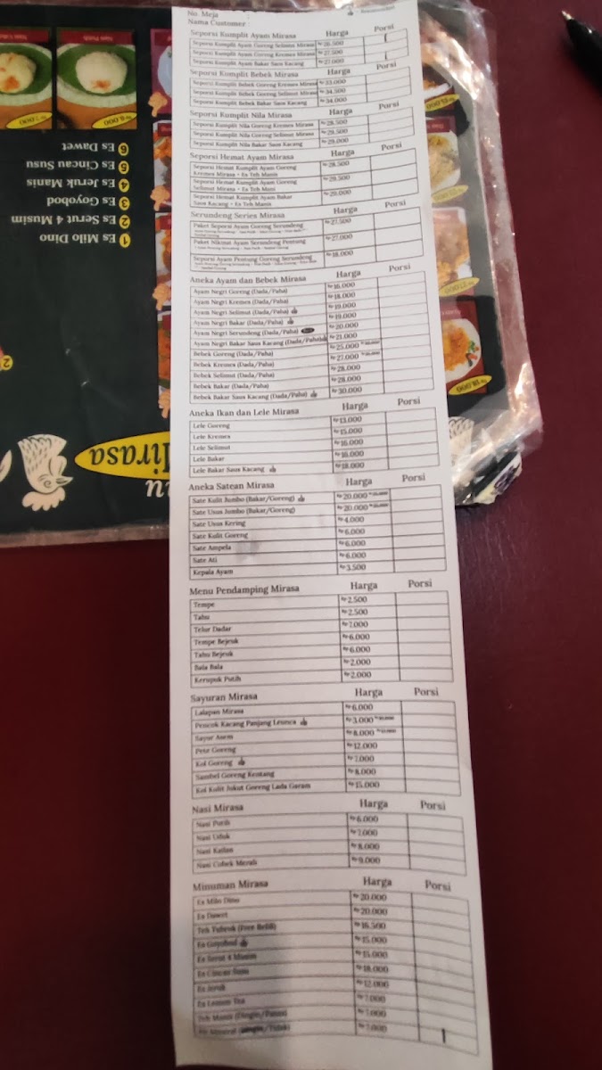 Ayam Mirasa Cianjur Photo Menu 6