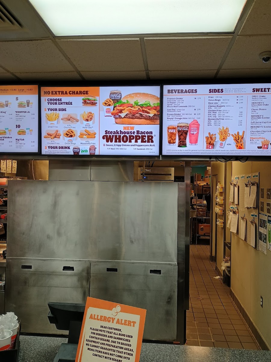 Burger King Photo Menu 3